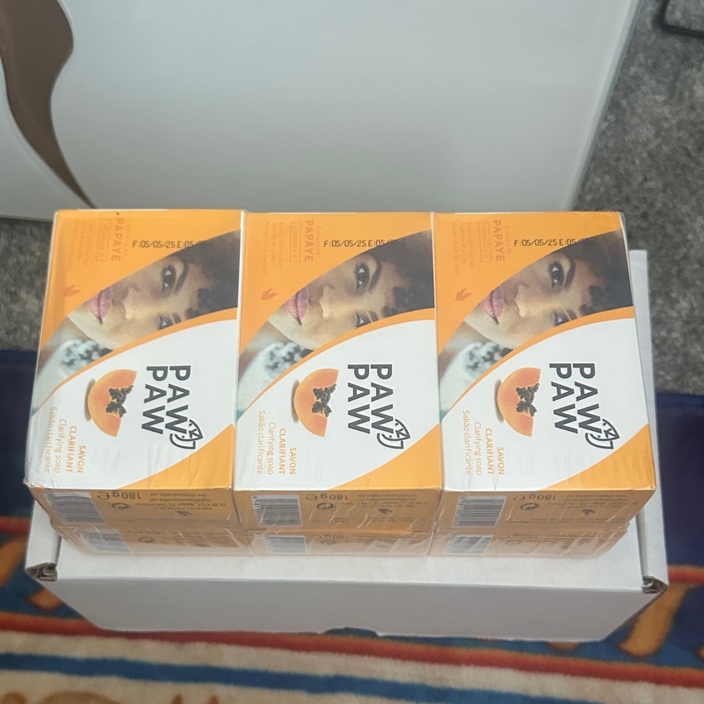 Orange Moisturizing Soap pack 6 New.